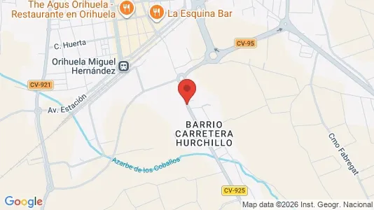 Apartments for rent i Orihuela - kort over placeringen