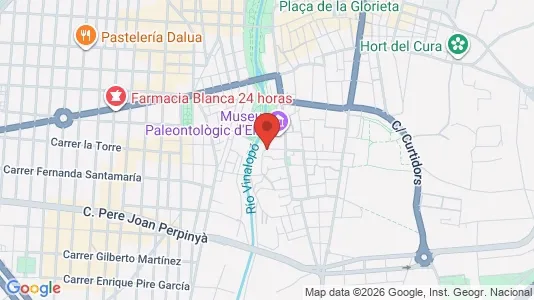 Apartments for rent i Elche/Elx - kort over placeringen