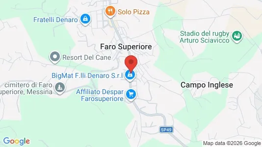 Apartments for rent i Messina - kort over placeringen