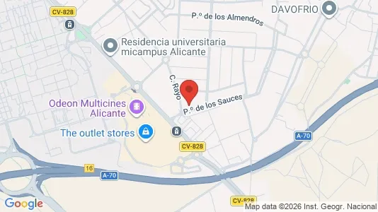 Apartments for rent i San Vicente del Raspeig/Sant Vicent del Raspeig - kort over placeringen