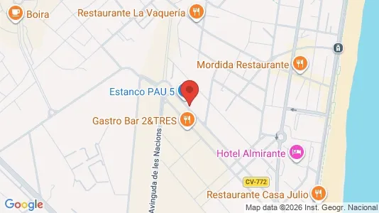 Apartments for rent i Alicante/Alacant - kort over placeringen