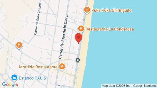 Apartments for rent i El Campello - kort over placeringen
