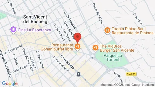 Apartments for rent i San Vicente del Raspeig/Sant Vicent del Raspeig - kort over placeringen