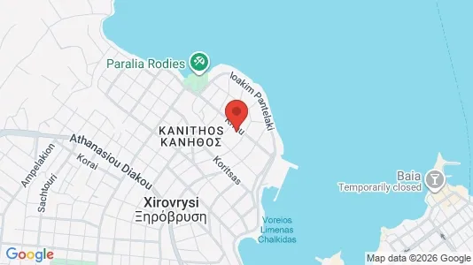 Apartments for rent i Chalcis - kort over placeringen