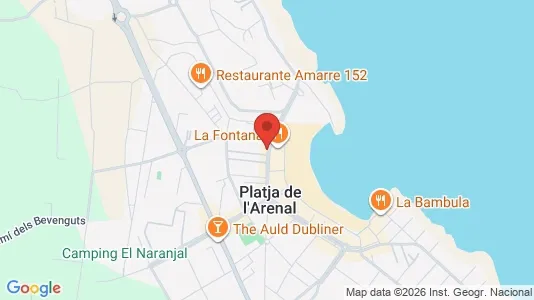 Apartments for rent i Jávea/Xàbia - kort over placeringen