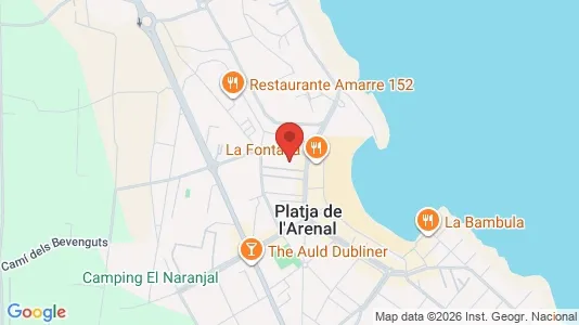 Apartments for rent i Jávea/Xàbia - kort over placeringen