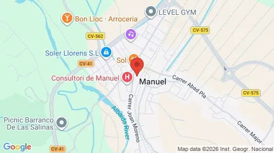 Apartments for rent i Manuel - kort over placeringen