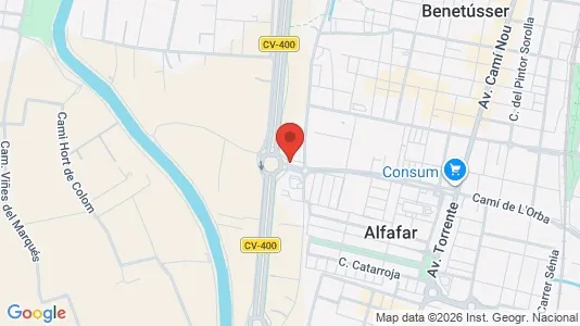 Apartments for rent i Paiporta - kort over placeringen