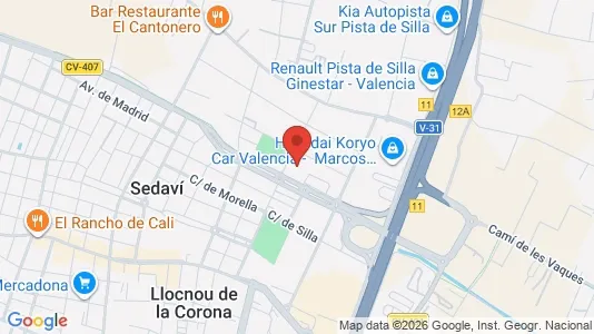 Apartments for rent i Alfafar - kort over placeringen