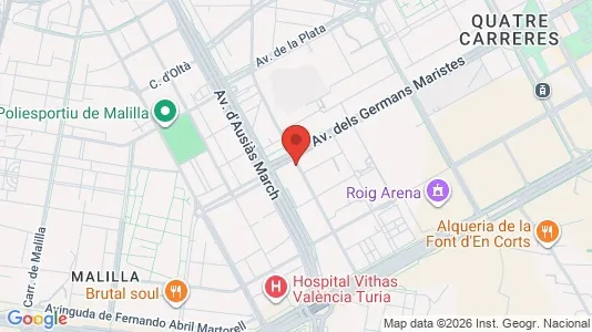 Apartments for rent i la Punta - kort over placeringen