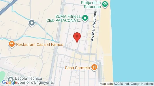 Apartments for rent i Alboraya - kort over placeringen