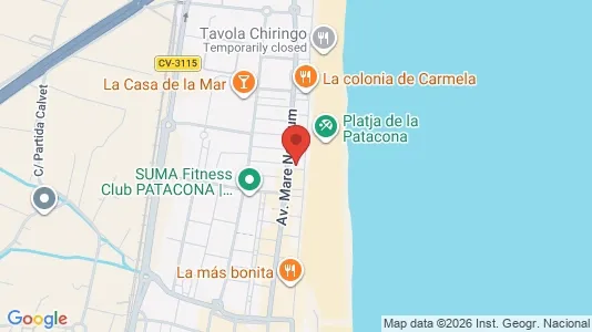Apartments for rent i Alboraya - kort over placeringen