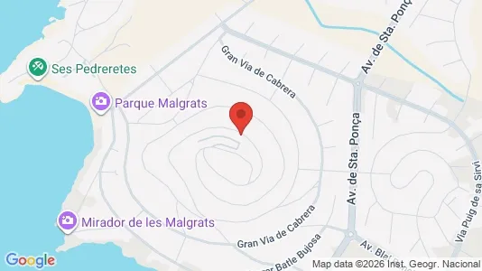 Apartments for rent i Calvià - kort over placeringen
