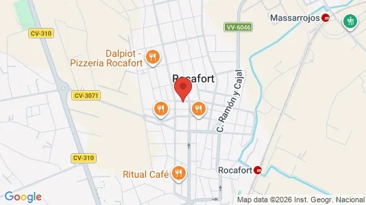 Apartments for rent i Rocafort - kort over placeringen