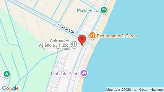 Apartments for rent i Albalat dels Tarongers - kort over placeringen