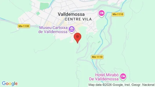 Apartments for rent i Valldemossa - kort over placeringen