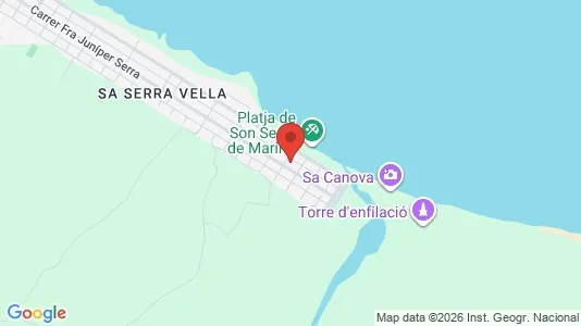 Apartments for rent i Santa Margalida - kort over placeringen