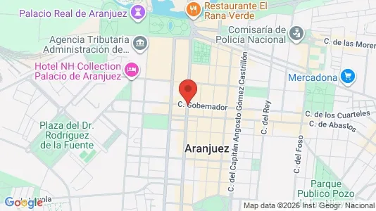 Apartments for rent i Aranjuez - kort over placeringen