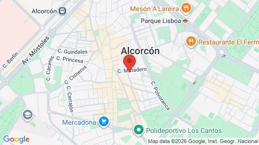 Apartments for rent i Alcorcón - kort over placeringen