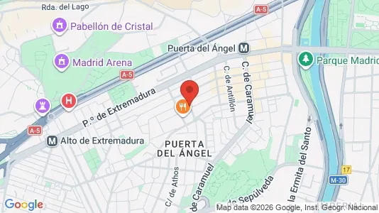 Apartments for rent i Húmera-Somosaguas-Prado del Rey - kort over placeringen