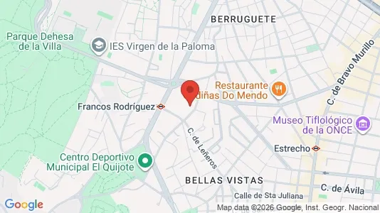 Apartments for rent i Madrid Centro - kort over placeringen