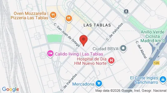 Apartments for rent i El Encinar de los Reyes - kort over placeringen