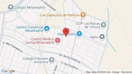 Rooms for rent i Paracuellos de Jarama - kort over placeringen
