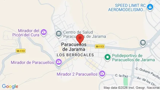 Rooms for rent i Paracuellos de Jarama - kort over placeringen
