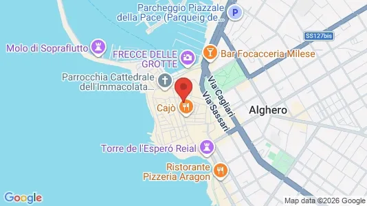 Apartments for rent i Alghero - kort over placeringen