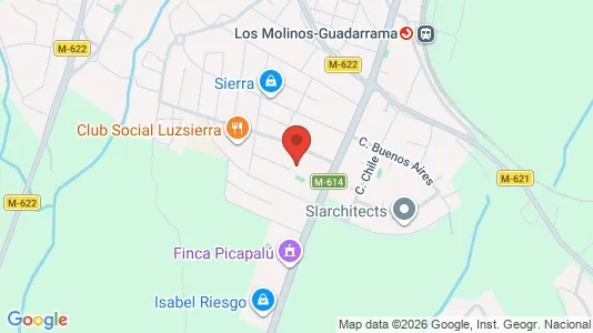 Apartments for rent i Cercedilla - kort over placeringen