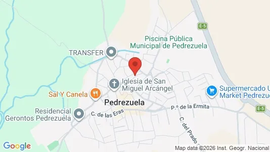Apartments for rent i Pedrezuela - kort over placeringen