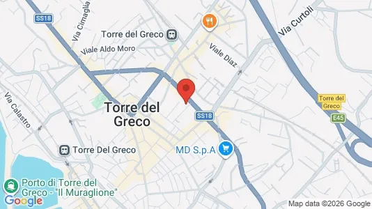 Apartments for rent i Ercolano - kort over placeringen