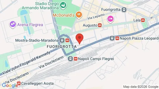 Apartments for rent i Napoli Municipalità 10 - kort over placeringen