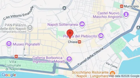 Apartments for rent i Napoli Municipalità 1 - kort over placeringen