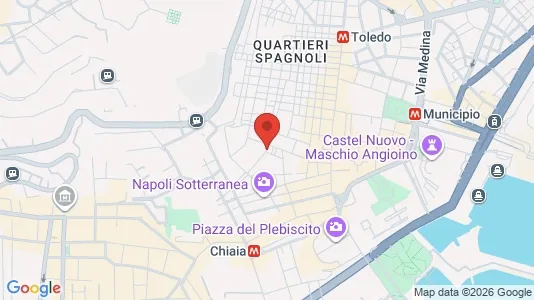 Rooms for rent i Napoli Municipalità 1 - kort over placeringen