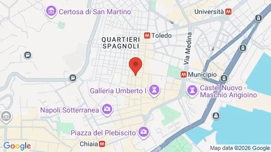 Apartments for rent i Napoli Municipalità 2 - kort over placeringen