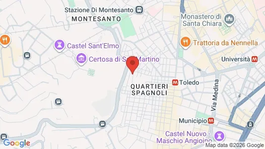 Apartments for rent i Napoli Municipalità 2 - kort over placeringen