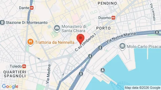 Apartments for rent i Napoli Municipalità 2 - kort over placeringen