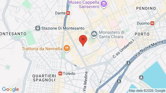 Apartments for rent i Napoli Municipalità 2 - kort over placeringen