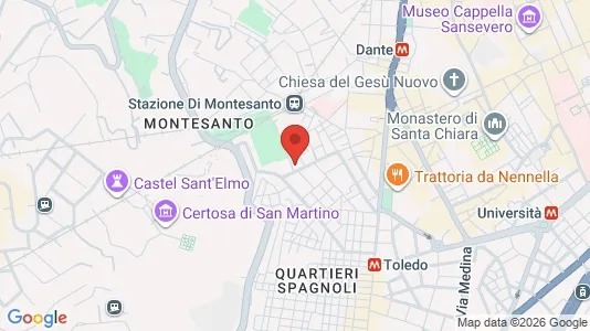 Apartments for rent i Napoli Municipalità 2 - kort over placeringen