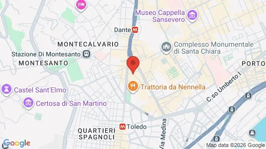 Apartments for rent i Napoli Municipalità 2 - kort over placeringen