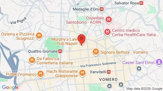 Apartments for rent i Napoli Municipalità 5 - kort over placeringen