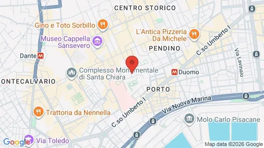Apartments for rent i Napoli Municipalità 2 - kort over placeringen