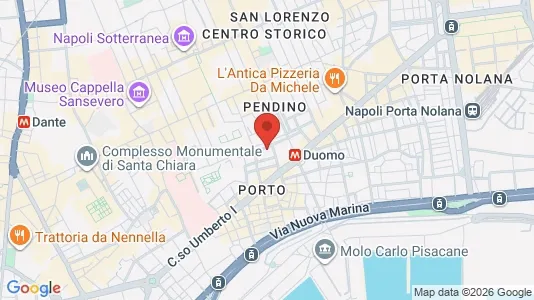Apartments for rent i Napoli Municipalità 2 - kort over placeringen