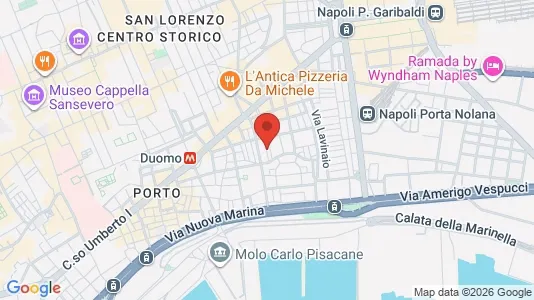 Apartments for rent i Napoli Municipalità 2 - kort over placeringen