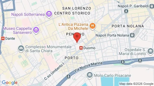 Apartments for rent i Napoli Municipalità 2 - kort over placeringen