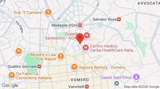 Apartments for rent i Napoli Municipalità 5 - kort over placeringen
