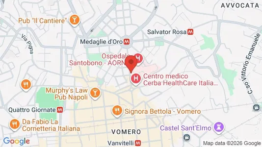 Apartments for rent i Napoli Municipalità 5 - kort over placeringen