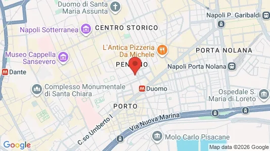 Apartments for rent i Napoli Municipalità 2 - kort over placeringen