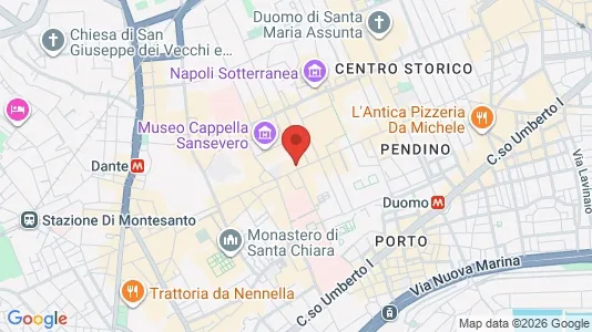Apartments for rent i Napoli Municipalità 2 - kort over placeringen